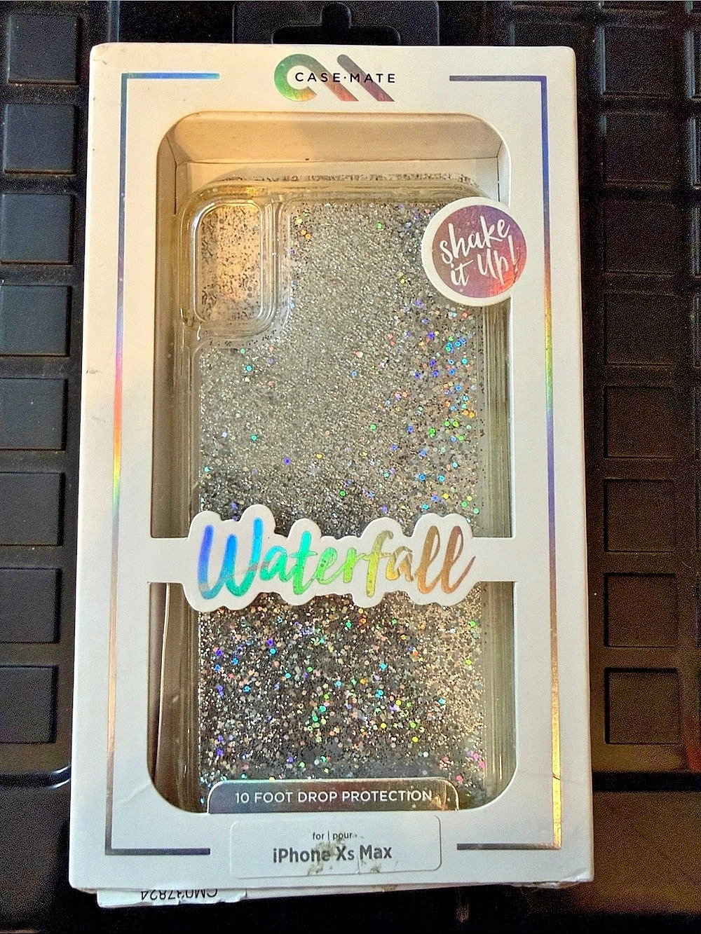 Case-Mate Waterfall Glitter iPhone XS Max Case NWT